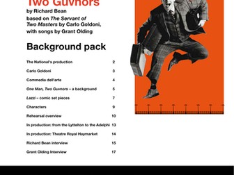 One Man, Two Guvnors (2012) - Background Pack