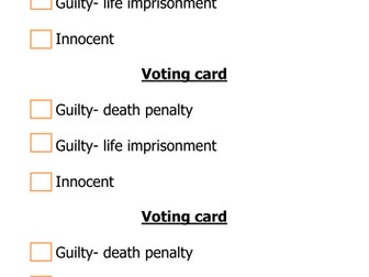Capital Punishment debate