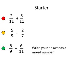 Multiplying and dividing fractions