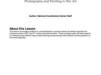 Art of the American Soldier: Post-visit Activity