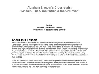 Abraham Lincoln’s Crossroads