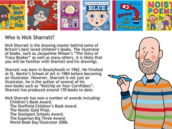 Reading Corner: Illustrator Information Posters