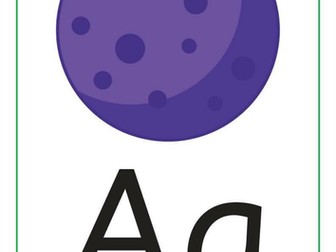 A-Z Classroom Display - Space Theme
