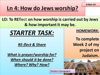 KS3 Year 8 Judaism