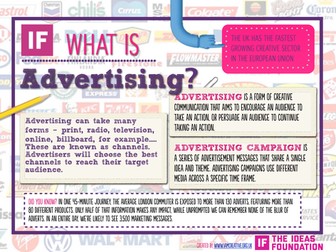 What is Advertising? A Student's Guide and L.Plan