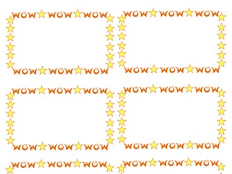 WOW! moment vouchers