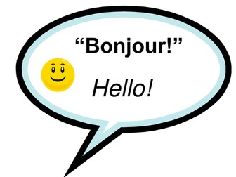 Basic French Sayings Posters