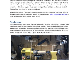 The Mathematics of Woodturning