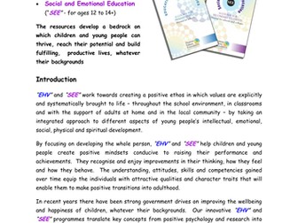 Integrating SMSC, PSHE, Citizenship & SEAL