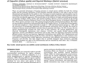 Measuring Animal Behaviour