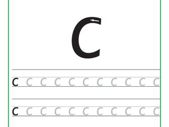 Formación de Letras - La Letra C