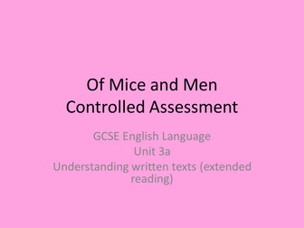 Of Mice and Men_Setting&Characters Lower