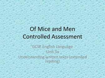 Of Mice and Men_Setting&Characters Higher