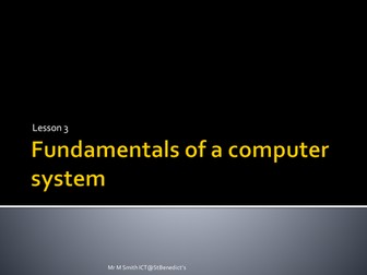 GCSE Computing - Lesson 3