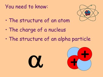 Rutherford Alpha Scattering Lesson inc. simulation