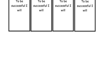 Learning Intention and Success Criteria Prog Model