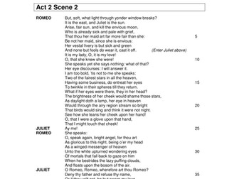 Romeo & Juliet 2011 Text Extracts (Shakespeare Unlocked)
