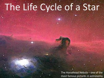 The Life Cycle of a Star