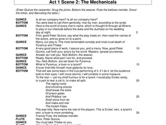 A Midsummer Night's Dream 2011 Text Extracts (Shakespeare Unlocked)