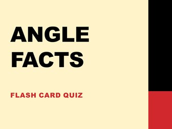 Parallel lines & angle facts quiz