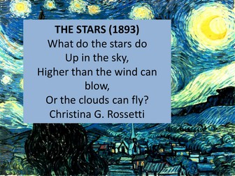 Stars Poetry - NATIONAL POETRY DAY