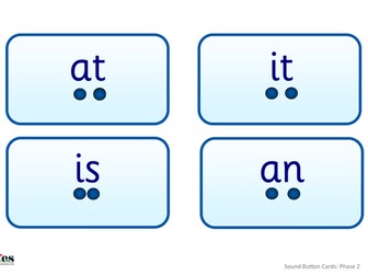Sound Button Cards: Phase 2 L and S