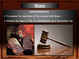 Judaism - Covenants with Moses