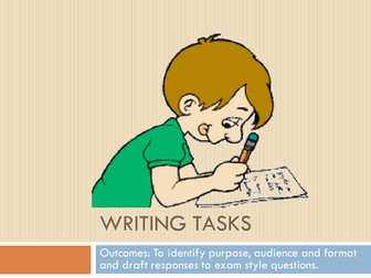 WJEC writing tasks