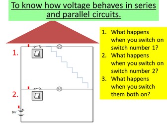 Voltage in series and parallel circuits