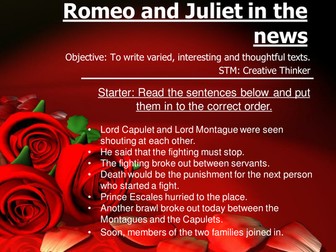 Romeo & Juliet and Seven Ages of Man Powerpoints