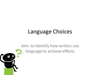 AQA English Language Foundation Tier SoW and PPTs