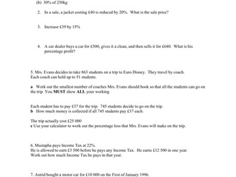 Intensive Study programme for able Year 9 pupils