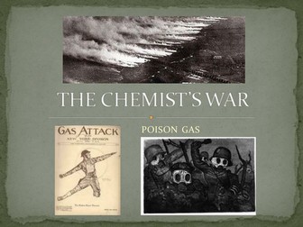 The Chemist's War: Gas in World War One