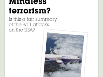 'Out of the Blue' - Mindless Terrorism Booklet