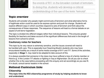 How do we deal with terrorism? - Lesson Planning