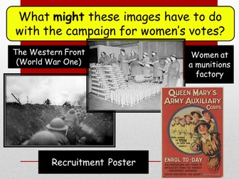 The Impact of WW1 on the Suffragettes