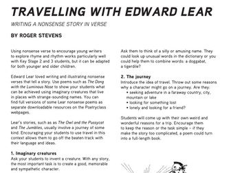 Travelling with Edward Lear (Poetry Society)