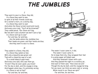 Illustrated Edward Lear poem (Poetry Society)