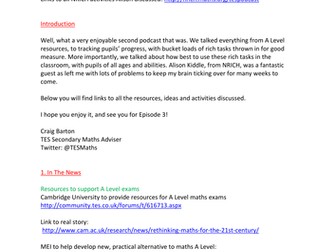 TES Maths Podcast - Introducing algebra