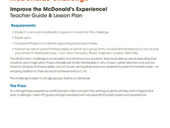 The MyKindaCrowd McDonald's Challenge