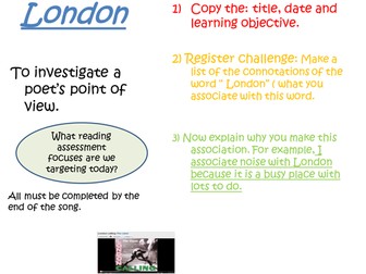 KS3 Poetry scheme of work