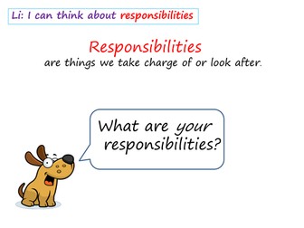 PSHE Responsibilities