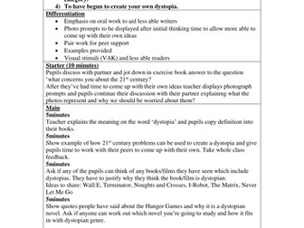 Hunger Games Scheme of Work Part 2