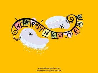 Happy new Year -Reasons for Kids