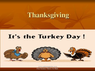 Thanksgiving Days- Reasons,Why & How
