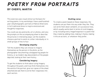 Making poetry from portraits (Poetry Society)
