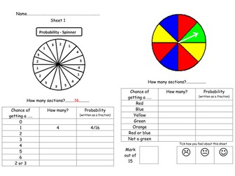 probability single event as fractions low level