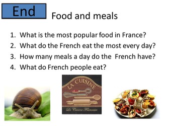 Food and Meals in France