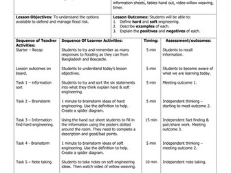 AQA Lesson 18 - Flood Management