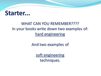 AQA Lesson 19 - The Problems with Dams